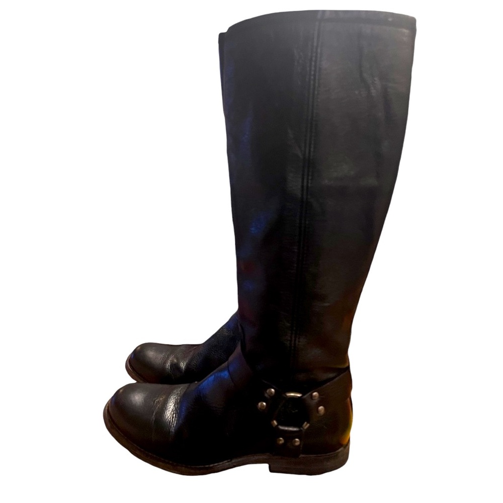 Frye Tall Phillip Harness Riding Boots